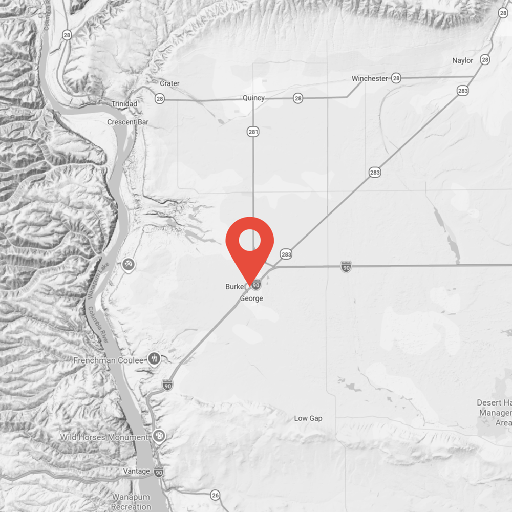 Gorge amphitheatre map